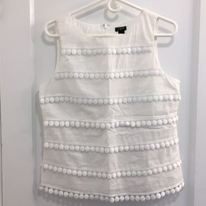 J Crew sleeveless top